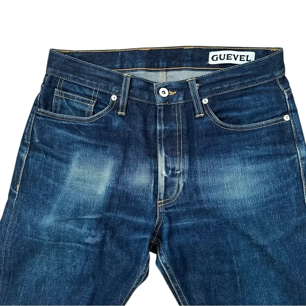 Guevel Men’s Bodie Slim Jeans Dark Wash 31”